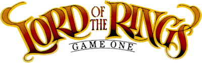 Lord of the Rings: Game One logo for ZX Spectrum
